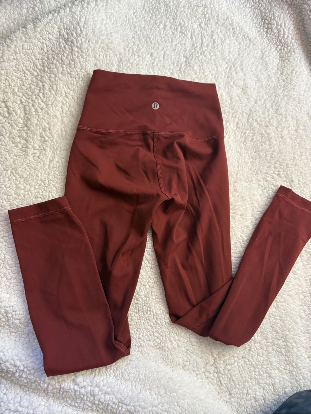 lululemon athletica High-Rise Rust Brown Leggings